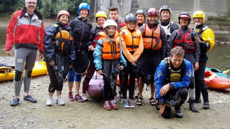 Ein Schnupperkurs Kajakfahren der Kanuabteilung des Postsportvereins Bonn