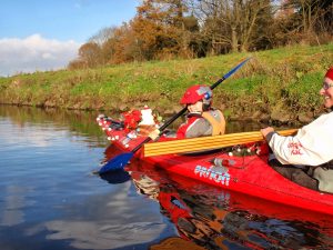 Adventspaddeln auf der Niers