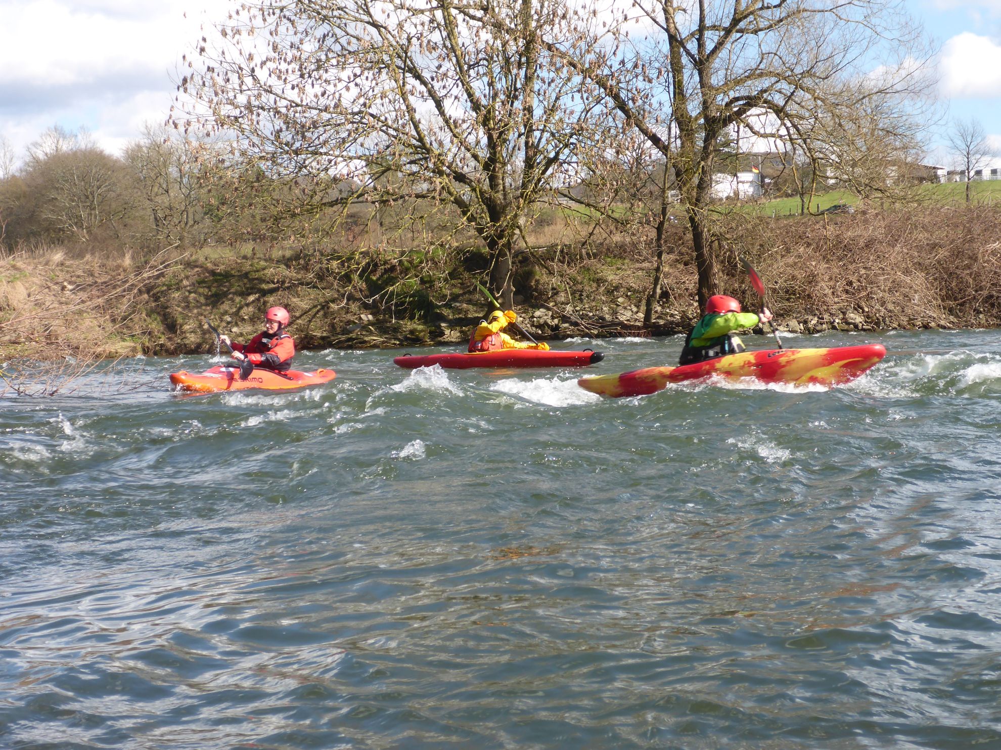 Bezirksfahrt auf der Sieg